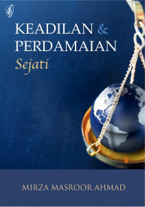 Keadilan dan Perdamaian Sejati